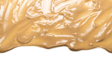 Mushroom sauce as a background.