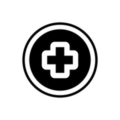 Obraz premium Medical Cross Icon Design Vector Template illustration