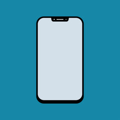Smartphone icon vector design, Phone symbol