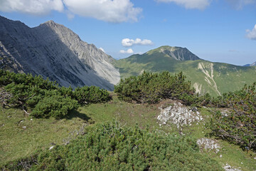 Fototapeta na wymiar At Grubigstein Near Lermoos, Lechtal Alps, Tyrol, Austria