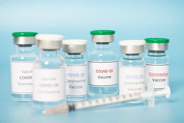 Coronavirus Vaccine, COVID-19 vaccine. Healthcare And Medical concept.