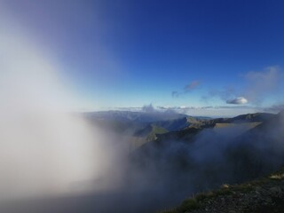Naklejka premium mountain landscape