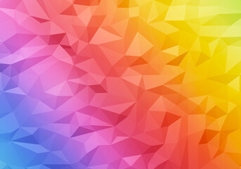 Fototapeta premium color abstract polygonal geometric texture background
