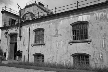 old abandoned building