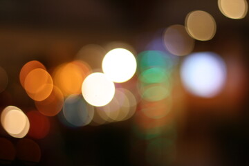 abstract background of colorful lights