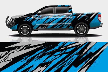 Car wrap graphic racing abstract background for wrap and vinyl sticker