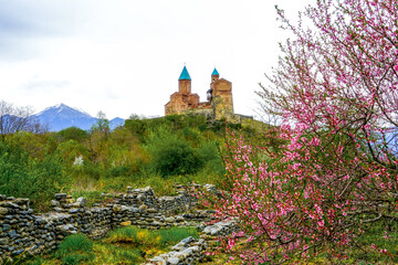 Gremi the 16th century  royal citadel and  Church of the Archangels – in Kakheti, Georgia
