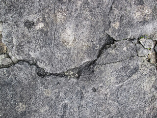 An old stone surface with gouges and cracks. Texture for a retro poster.