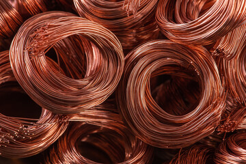 Scrap copper wire for recycling