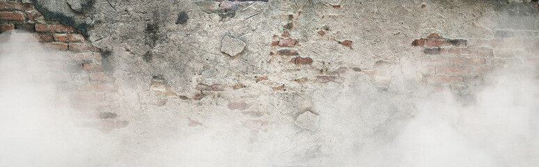 The Old brick wall pattern texture background.