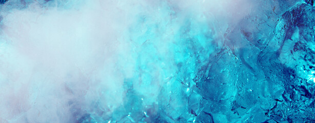Pattern Texture of blue alum background.
