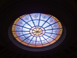 stained glass window