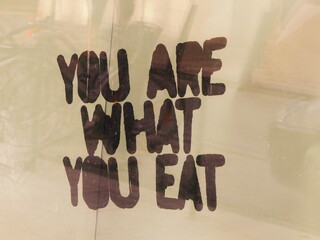 you are what you eat