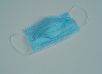 Disposable mask, safety face mask. 