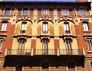 facade of the building