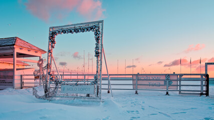 sunset in the city © Grzegorz