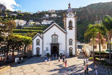 Kirche São Bento in Ribeira Brava, Madeira, Portugal 