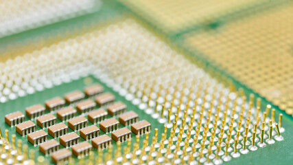 CPU, central processor unit, isolated background.