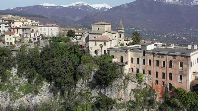 The Old Town of Veroli
Aerial view of the ancient city of Veroli.