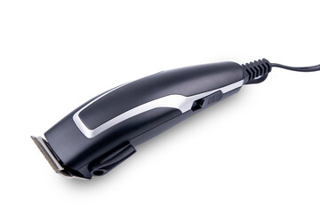 Hair clipper isolated on white background with clipping path