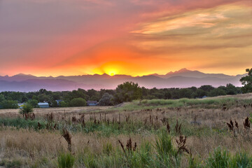 Colorado sunset