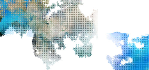 Fototapeta premium texturen halbton raster verlauf abstrakt hintergrund banner