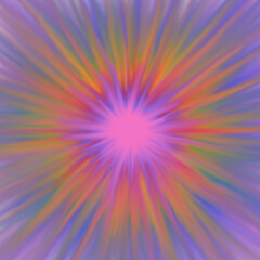 Tie-Dye Pattern. Abstract retro hippie background. Psychedelic illustration. Colorful burst.