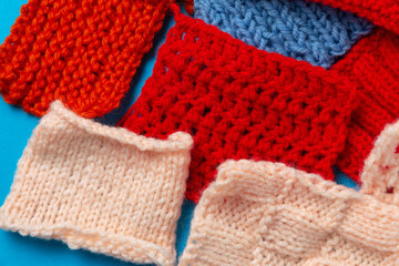 Samples of knitting methods