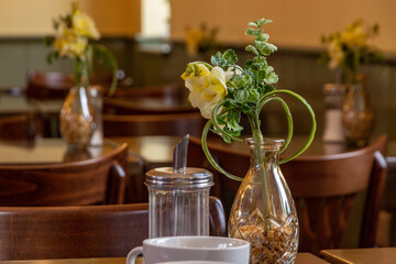 still life with flowers