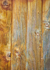 Close up of gray wooden panels