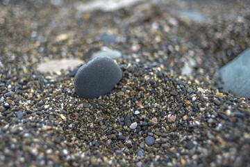 stones on the beach