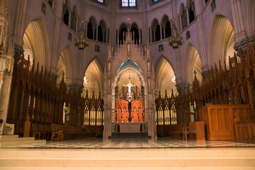 interior of church