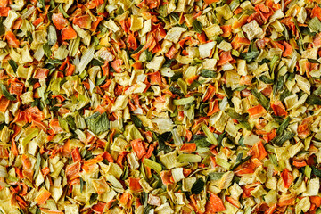 Background of mixture various kinds of dry spices