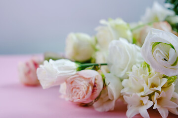 White flowers for beautiful girls