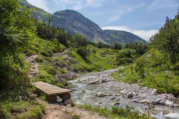 Der Lech in Österreich