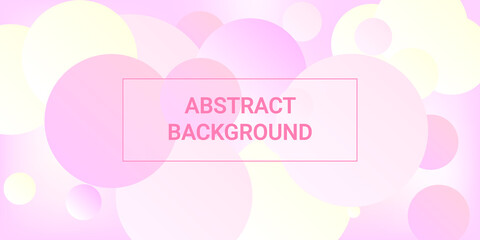 Background picture with balls for banner design.