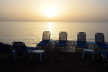 Morgen bei Messonghi auf Korfu