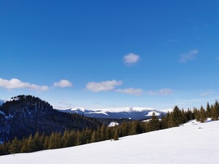 mountain tops