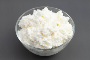Traditional Indian Churned White Butter Also Known As Safed Makhan Malai Or Homemade Makkhan Is...