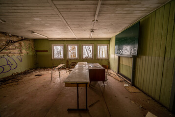 old abandoned room