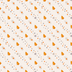 diagonal pattern trees and stars