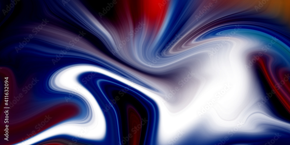 Poster modern colorful flow poster. wave liquid shape color background. art design for your design project
