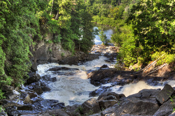 Ragged Falls Algonquin Park Ontario