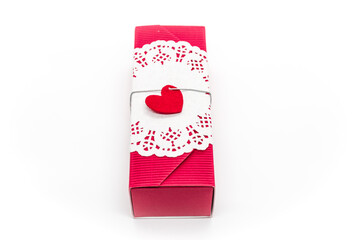 赤いパッケージのバレンタイン・プレゼント