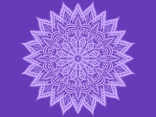 Mandala. Digital art illustration