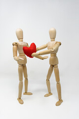 Valentine's Day, World Lovers Day. A special thought for the people you love, of any age, sex and skin color