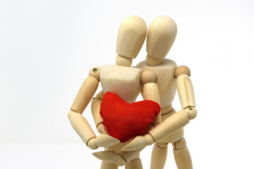 Valentine's Day, World Lovers Day. A special thought for the people you love, of any age, sex and skin color