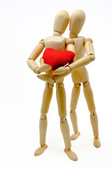 Valentine's Day, World Lovers Day. A special thought for the people you love, of any age, sex and skin color