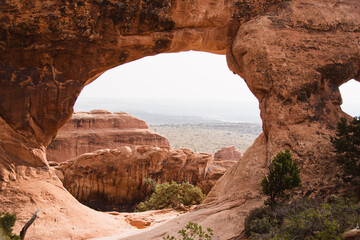 Turret Arch at Arches National Park, Utah - 411641859