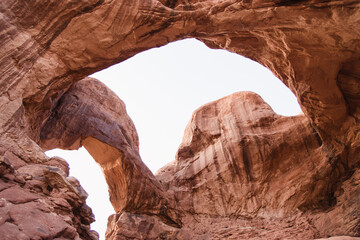 Double Arch at Arches National Park, Utah - 411641890